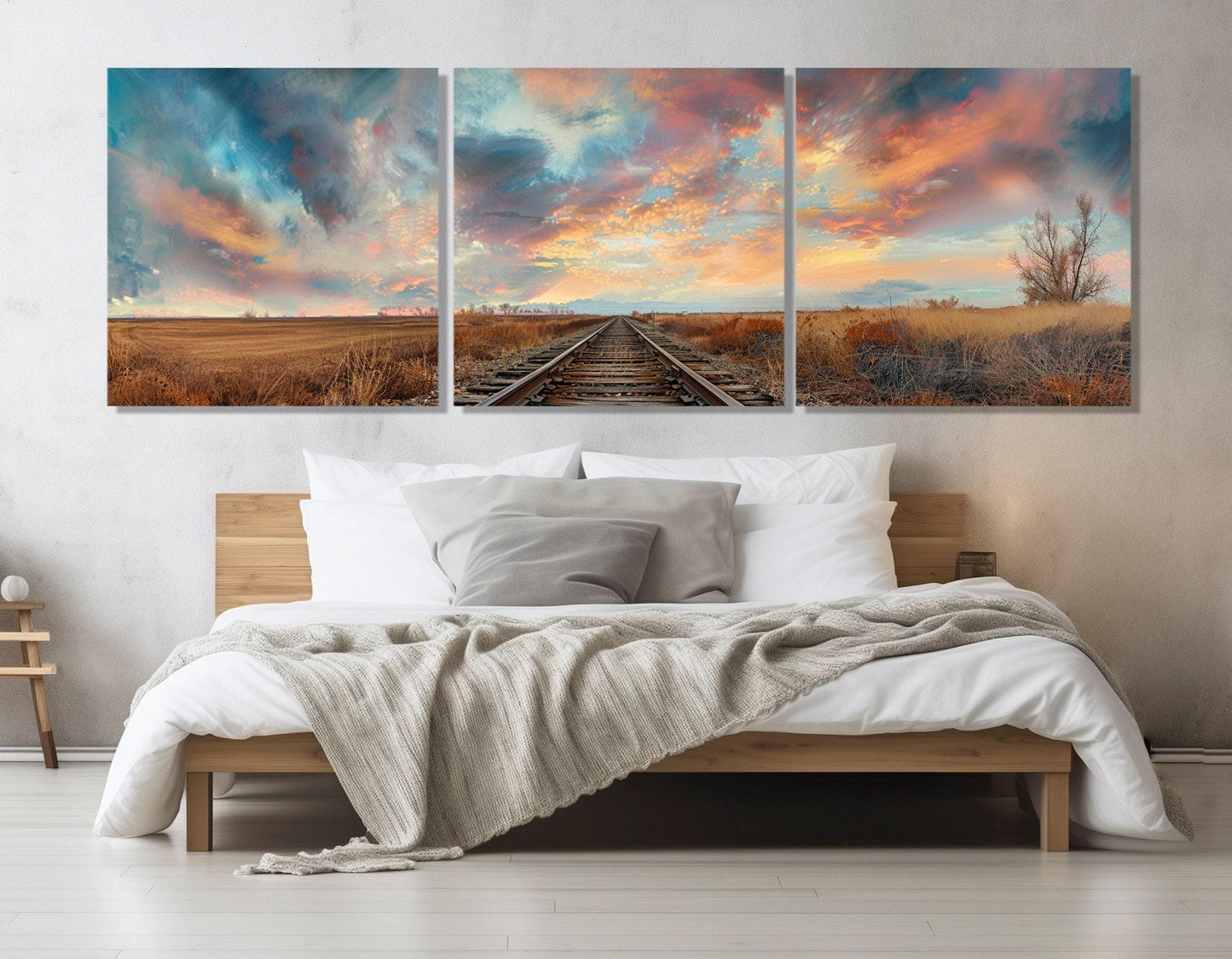 Scenic Railroad Canvas Print – Railway Wall Art | Framed & Ready to Hang