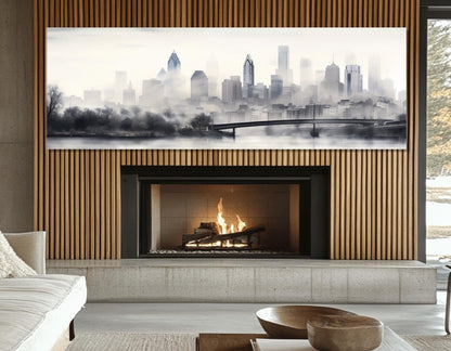 Philadelphia Canvas Print – Abstract Wall Art | Gallery Wrapped Cotton Canvas | Ready to Hang