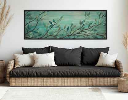 Spring Tree Canvas Print – Gallery Wrapped Cotton Canvas With Floating Frame