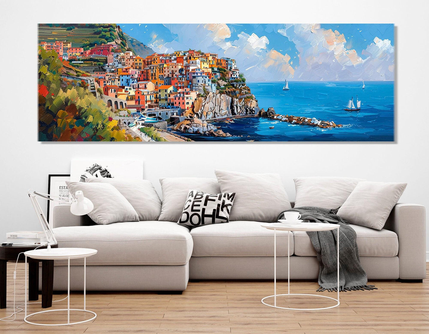Cinque Terre Canvas Print – Manarola Italy Wall Art | Gallery Wrapped, Ready to Hang