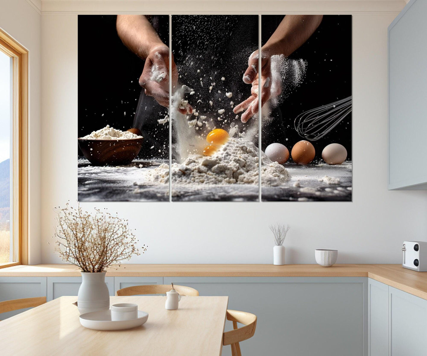 Pizza Wall Art - Pizzeria Wall Decor | Kitchen Canvas Print, Chef Gift Idea