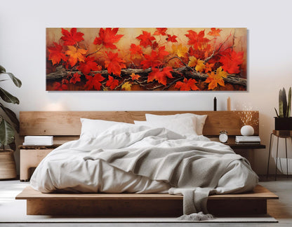 Autumn Tree Canvas Print – Gallery Wrapped Framed Canvas With Soft Tones Artwork