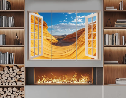 Wave Rock Canvas Print – Australia Wall Art | Ready to Hang Cotton Canvas