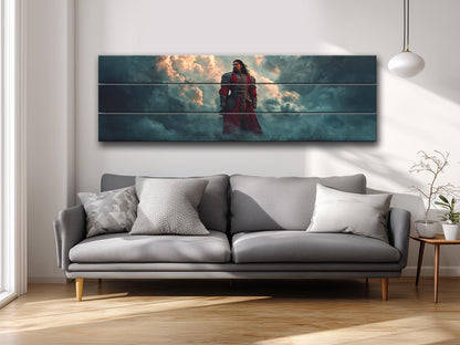 Vlad the Impaler Gothic Print on Wood