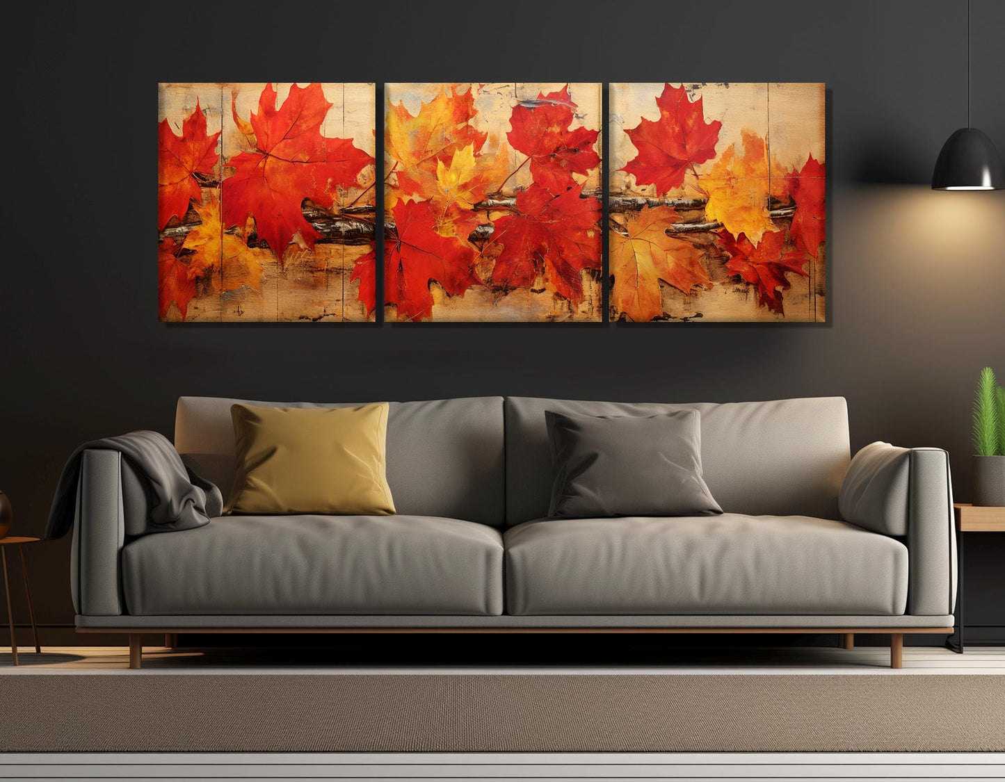 Autumn Tree Canvas Print – Framed Cotton Artwork | Ready to Hang Wall Art