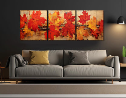 Autumn Tree Canvas Print – Framed Cotton Artwork | Ready to Hang Wall Art
