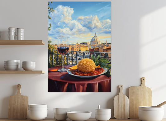 Supplì Canvas Print – Scenic Italian Wall Art | Framed & Ready to Hang