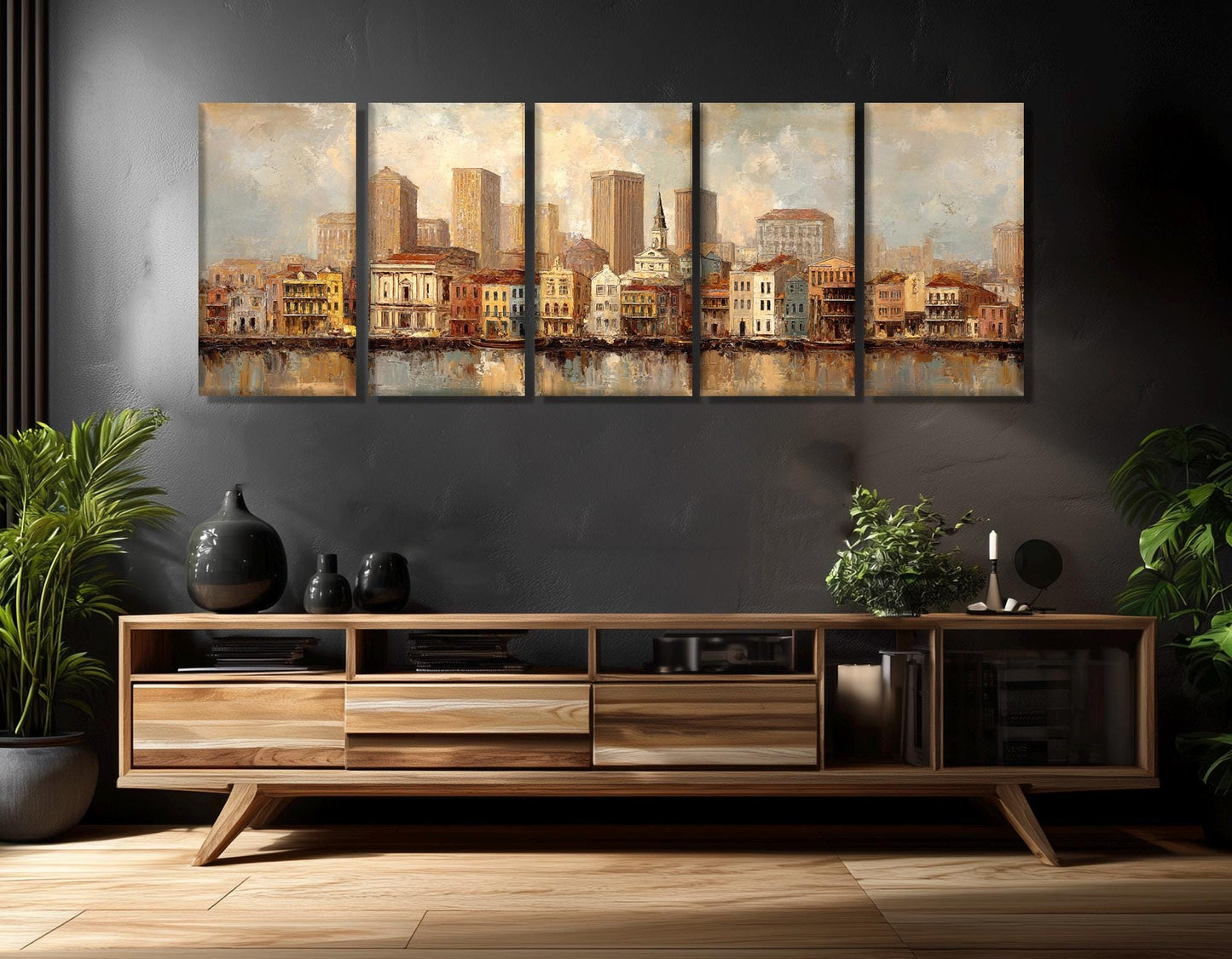 Rustic New Orleans Canvas Print – Gallery Wrapped Cotton Canvas | Ready to Hang Wall Art
