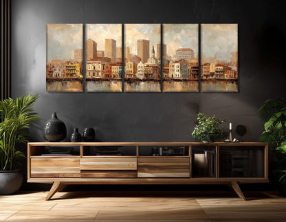 Rustic New Orleans Canvas Print – Gallery Wrapped Cotton Canvas | Ready to Hang Wall Art