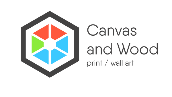 Canvas and Wood Wall Art