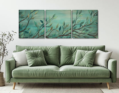 Spring Tree Canvas Print – Gallery Wrapped Cotton Canvas With Floating Frame