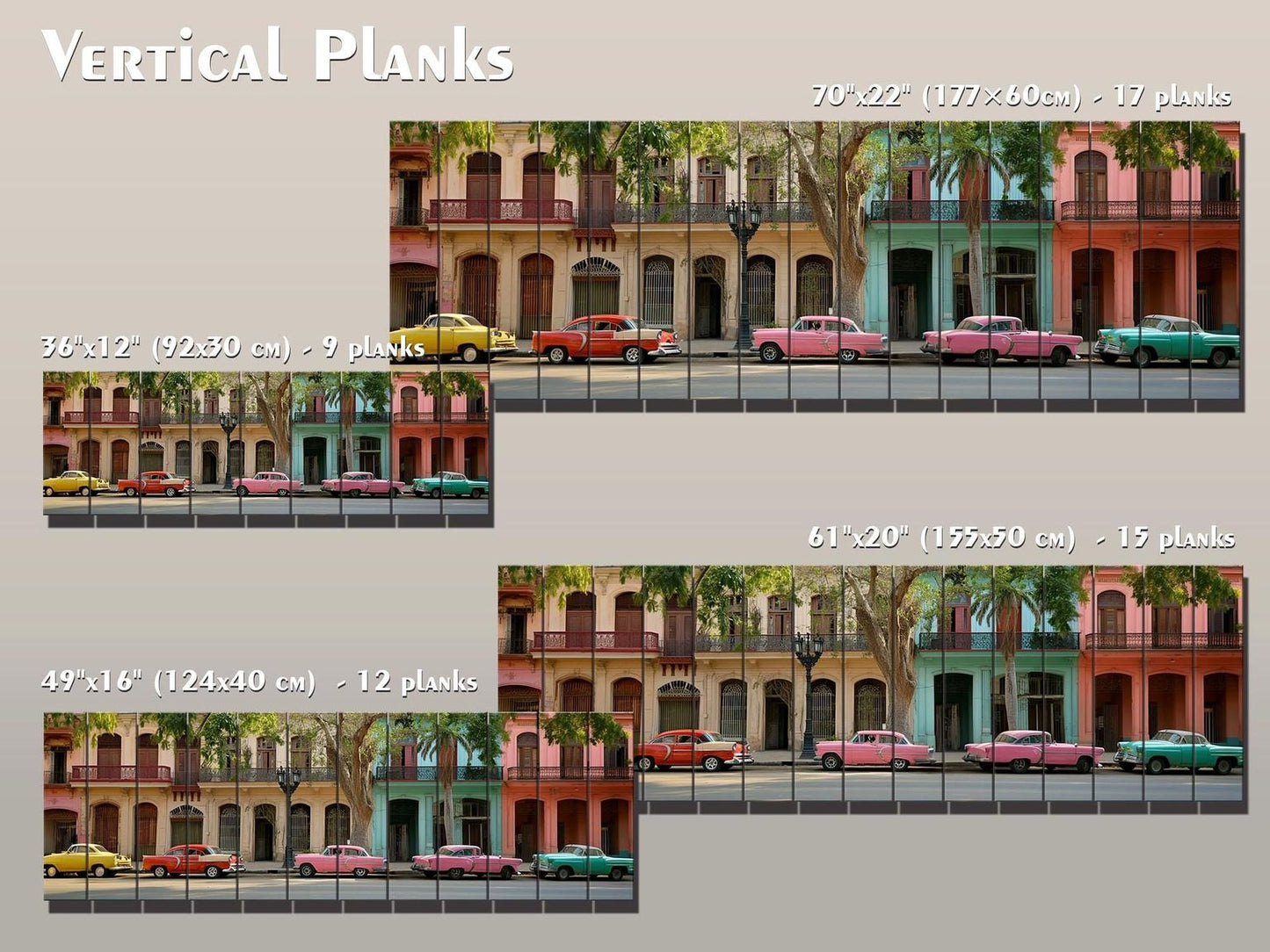 a series of photographs of a building with cars parked in front of it