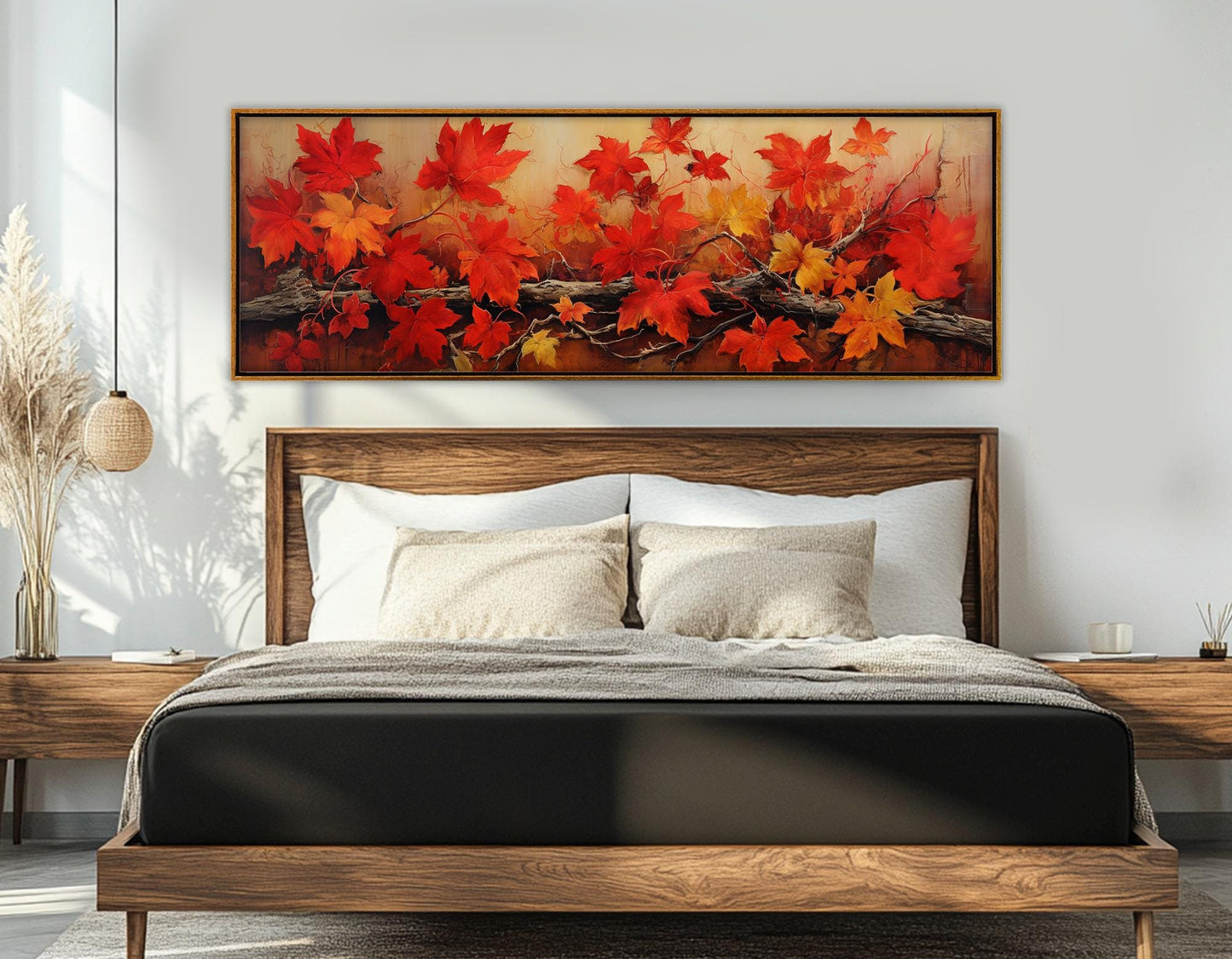 Autumn Tree Canvas Print – Gallery Wrapped Framed Canvas With Soft Tones Artwork