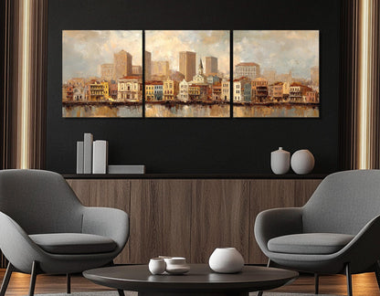 Rustic New Orleans Canvas Print – Gallery Wrapped Cotton Canvas | Ready to Hang Wall Art