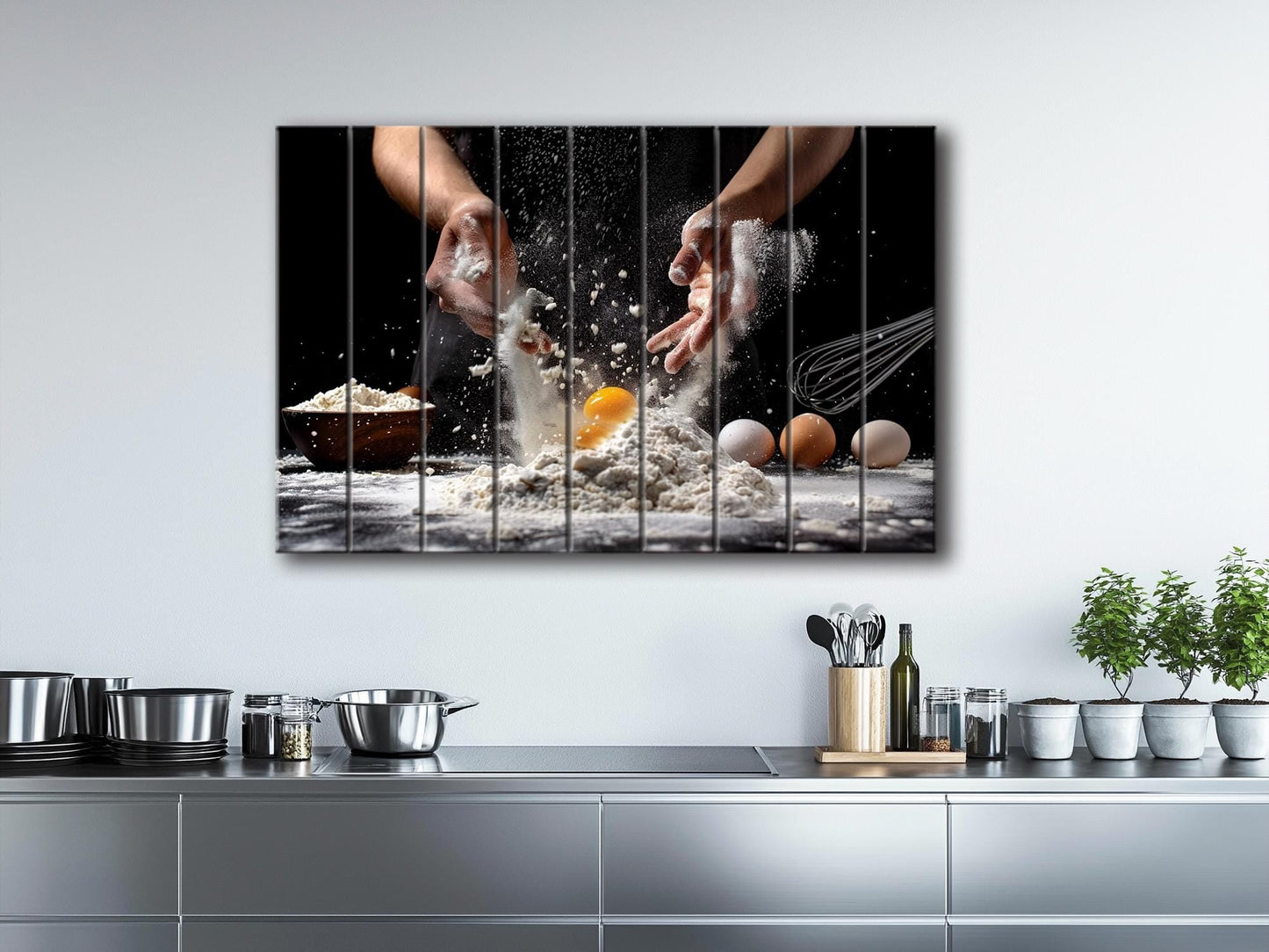 Pizza Wall Art - Wood Wall Decor | Rustic Kitchen Art | Chef Gift Ideas | Print On Wood