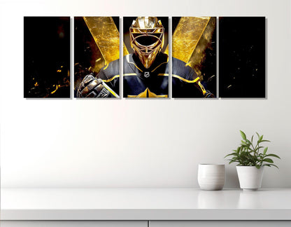 Ice Hockey Canvas Print – High Quality Cotton Wall Art | Ready to Hang