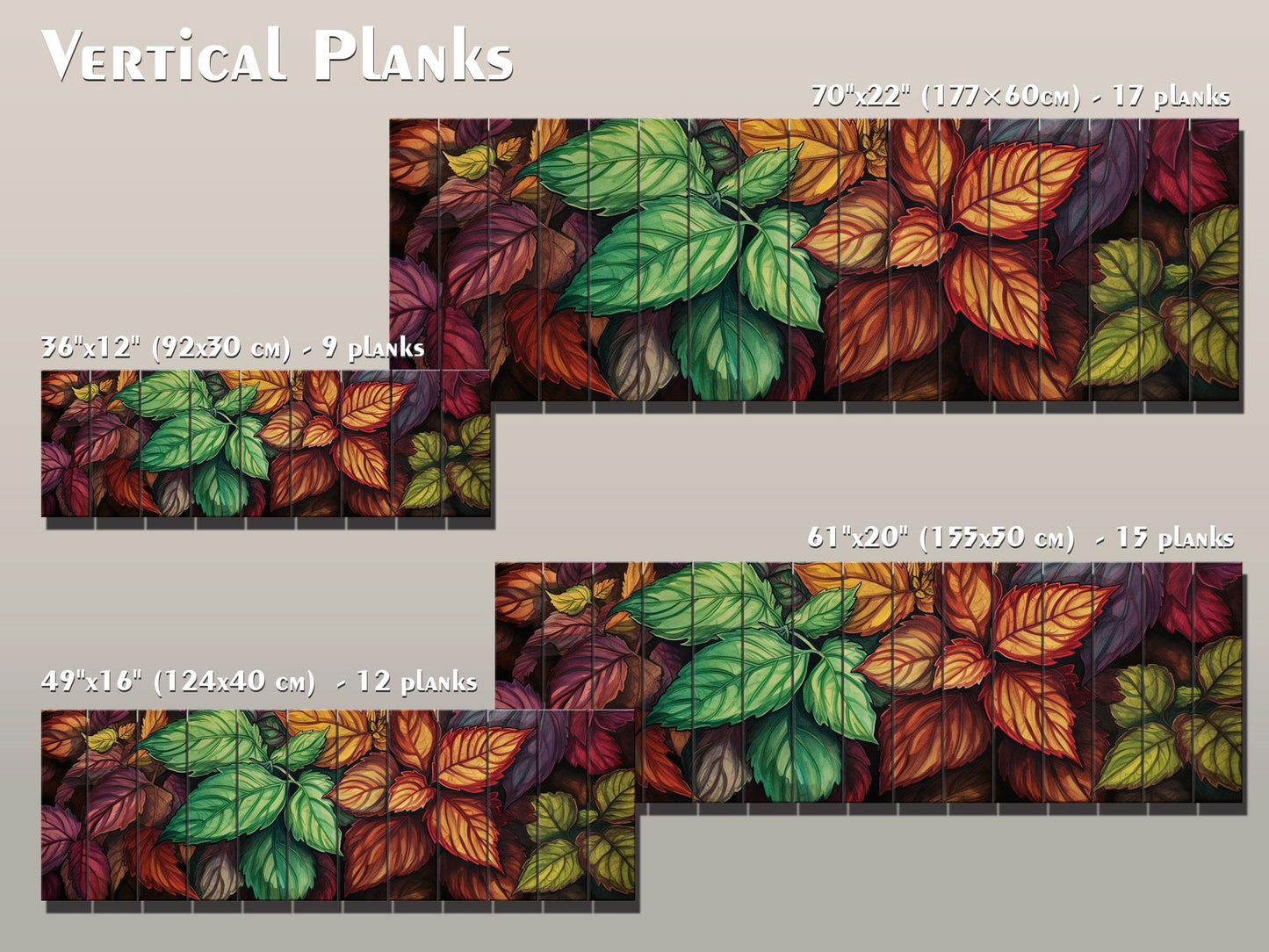 Wood Wall Art | Vibrant Floral Wood Print on Natural Planks | Rustic Farmhouse Decor