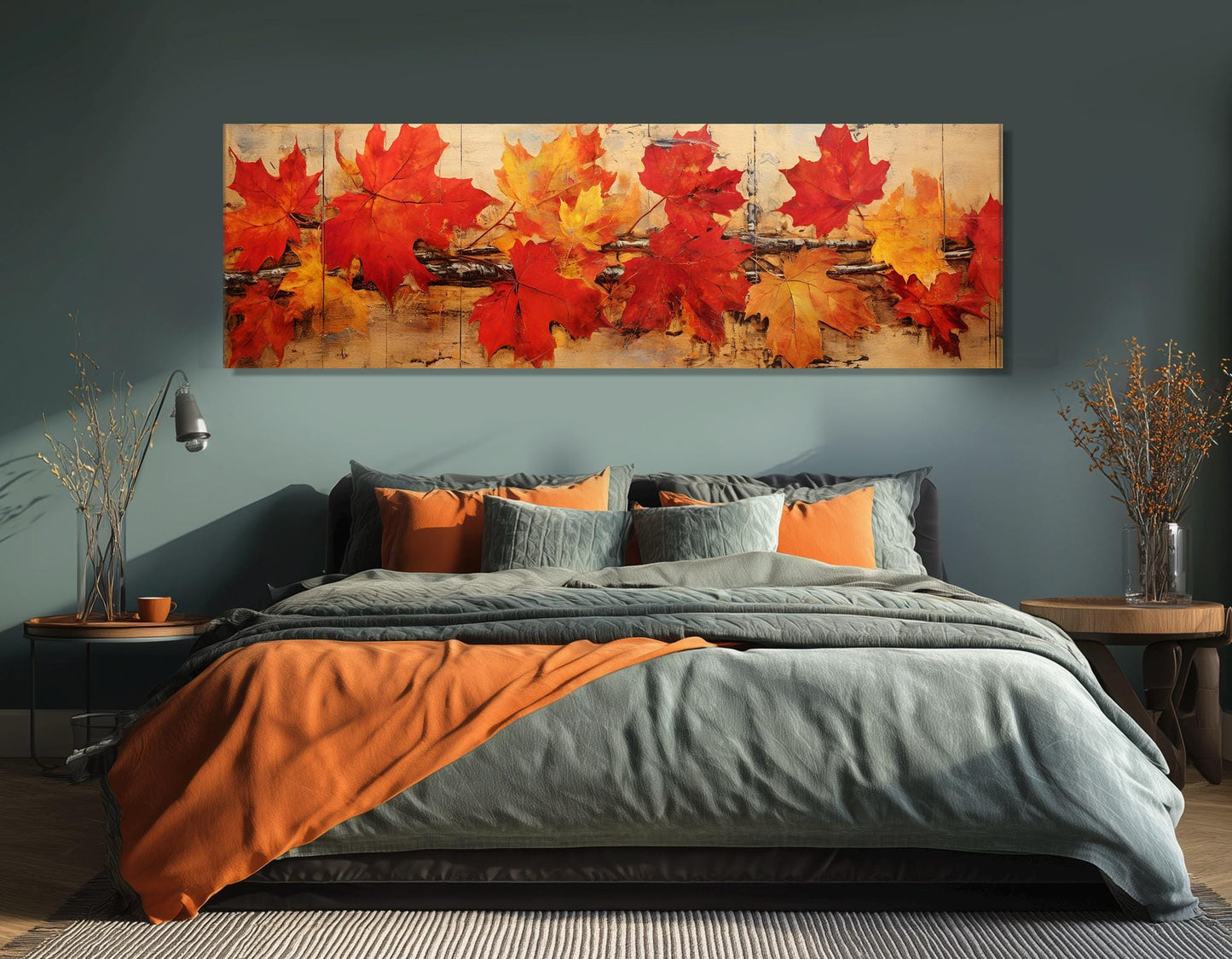 Autumn Tree Canvas Print – Framed Cotton Artwork | Ready to Hang Wall Art