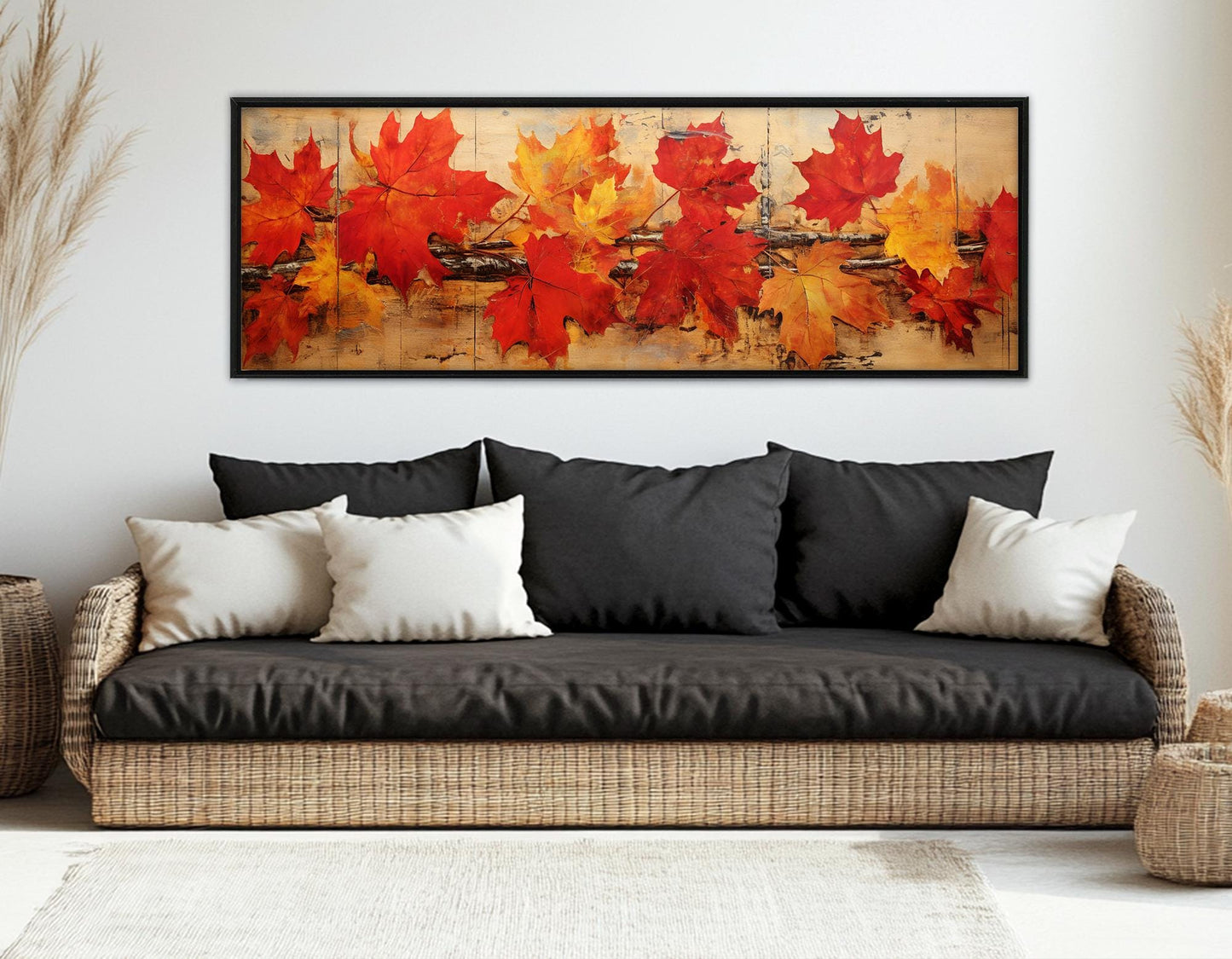 Autumn Tree Canvas Print – Framed Cotton Artwork | Ready to Hang Wall Art