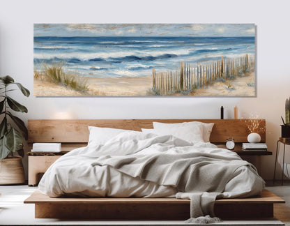 Calm Sea Canvas Print – Coastal Wall Art | Gallery Wrapped Cotton Canvas
