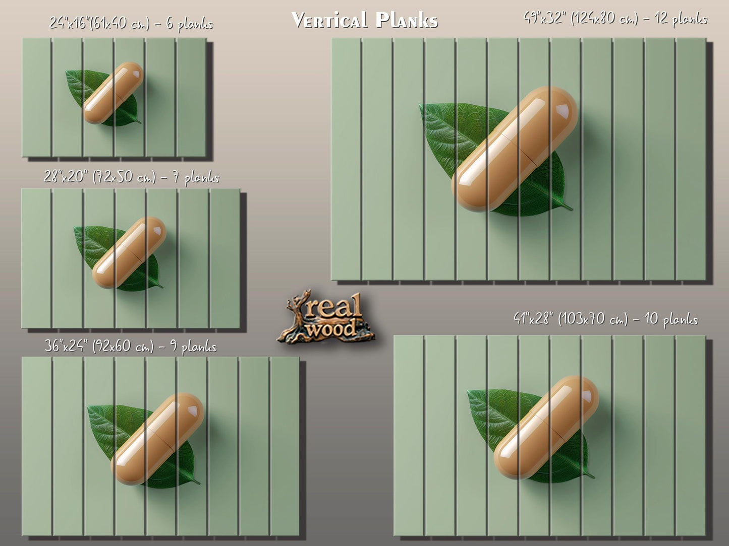 Wood Wall Art – Abstract Medicines Art on Smooth Linden Wood | Pharmacy Decor