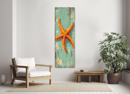 Sea Star Canvas Print – Underwater Wall Art | Framed Canvas Art Ready to Hang