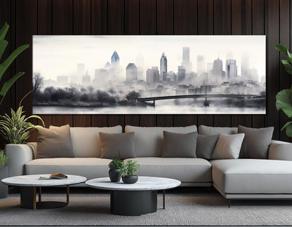 Philadelphia Canvas Print – Abstract Wall Art | Gallery Wrapped Cotton Canvas | Ready to Hang