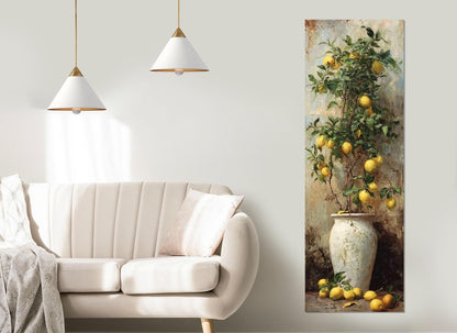 Lemon Tree Canvas Print - Rustic Canvas Art | Framed & Ready to Hang