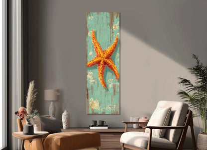 Sea Star Canvas Print – Underwater Wall Art | Framed Canvas Art Ready to Hang