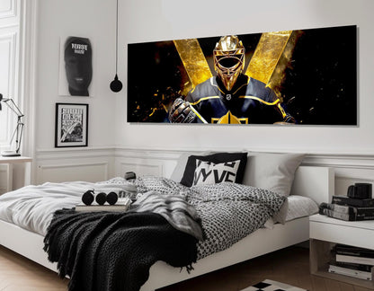 Ice Hockey Canvas Print – High Quality Cotton Wall Art | Ready to Hang