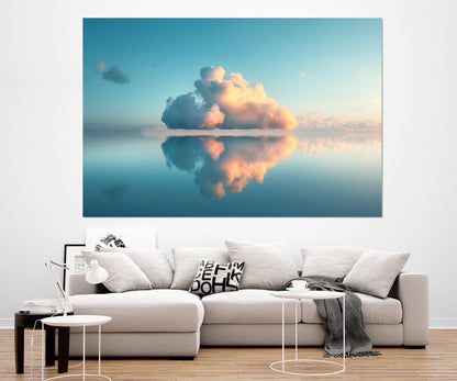 Minimalist Sky Canvas Print – Framed Canvas Art | Ready to Hang Wall Decor
