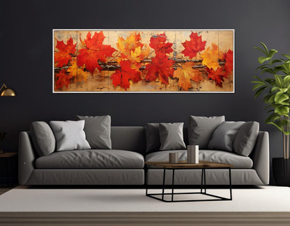 Autumn Tree Canvas Print – Framed Cotton Artwork | Ready to Hang Wall Art