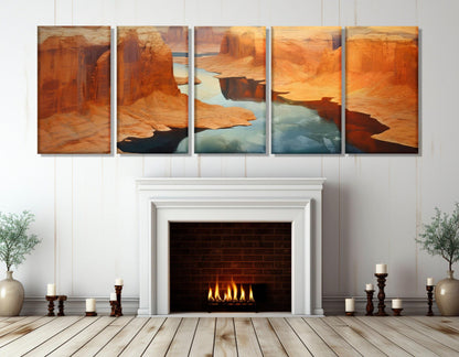 Lake Powell Canvas Print – Large Framed Canvas Art | Ready to Hang