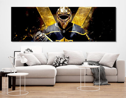 Ice Hockey Canvas Print – High Quality Cotton Wall Art | Ready to Hang