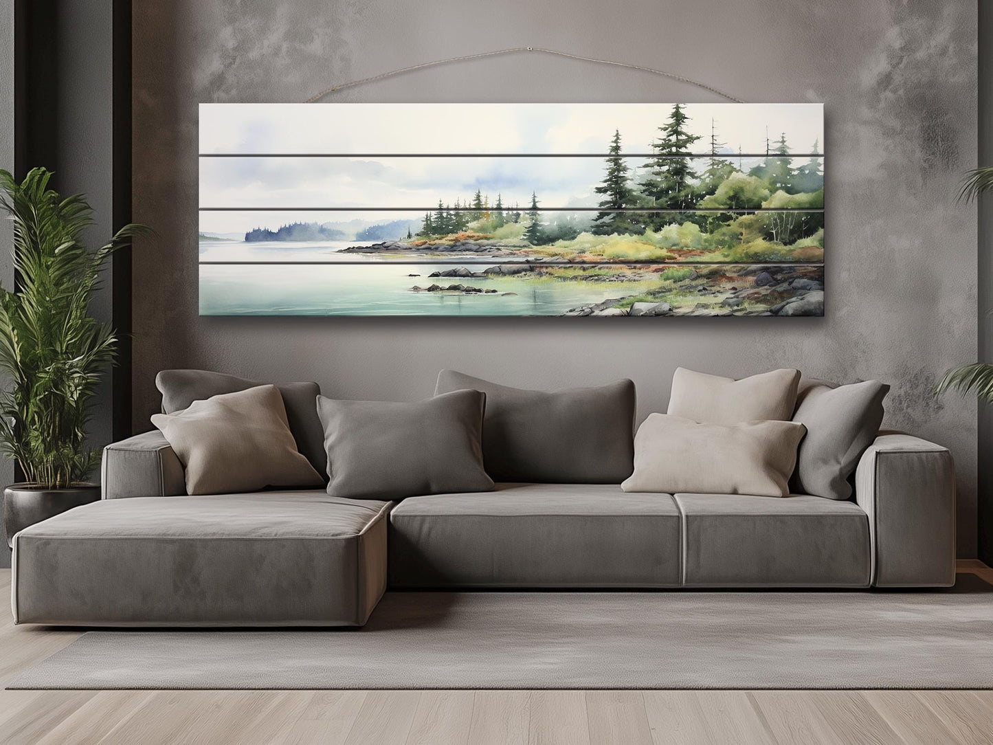 Isle Royale National Park Print on Natural Wood –  Michigan, United States Wall Art