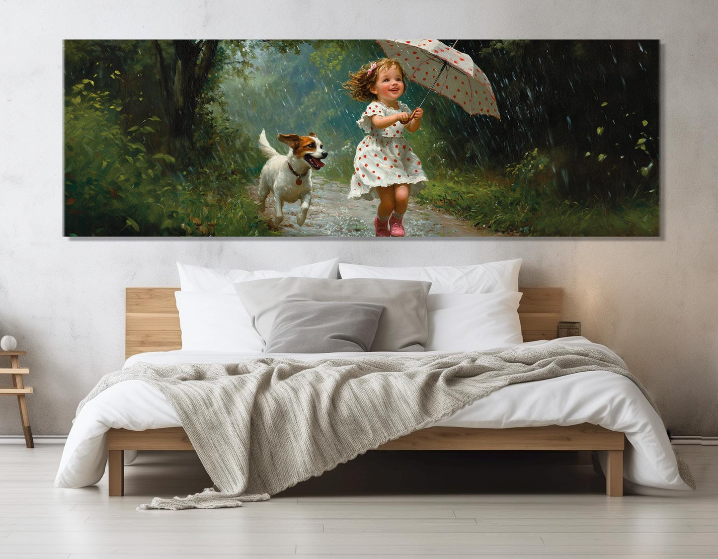 Happiness Canvas Print – Framed Cotton Canvas Art | Ready To Hang Wall Decor