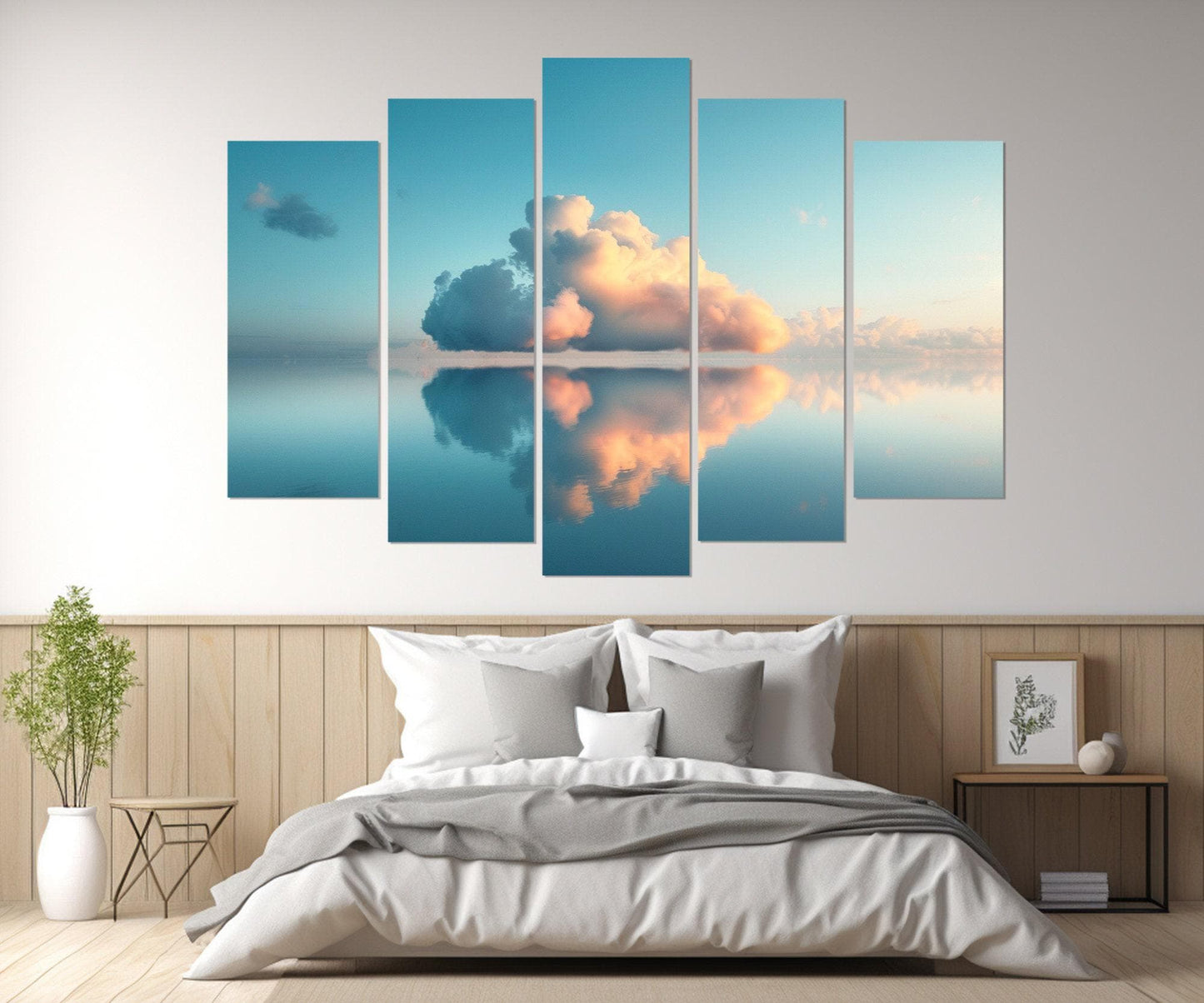 Minimalist Sky Canvas Print – Framed Canvas Art | Ready to Hang Wall Decor