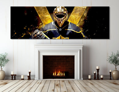 Ice Hockey Canvas Print – High Quality Cotton Wall Art | Ready to Hang