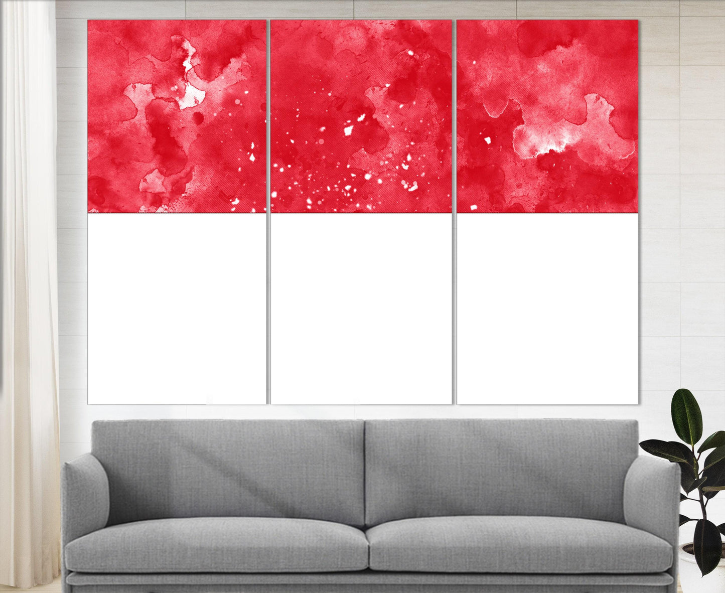 Monaco Flag Canvas Print - Framed Monaco Wall Decor | Ready to Hang Cotton Canvas Art