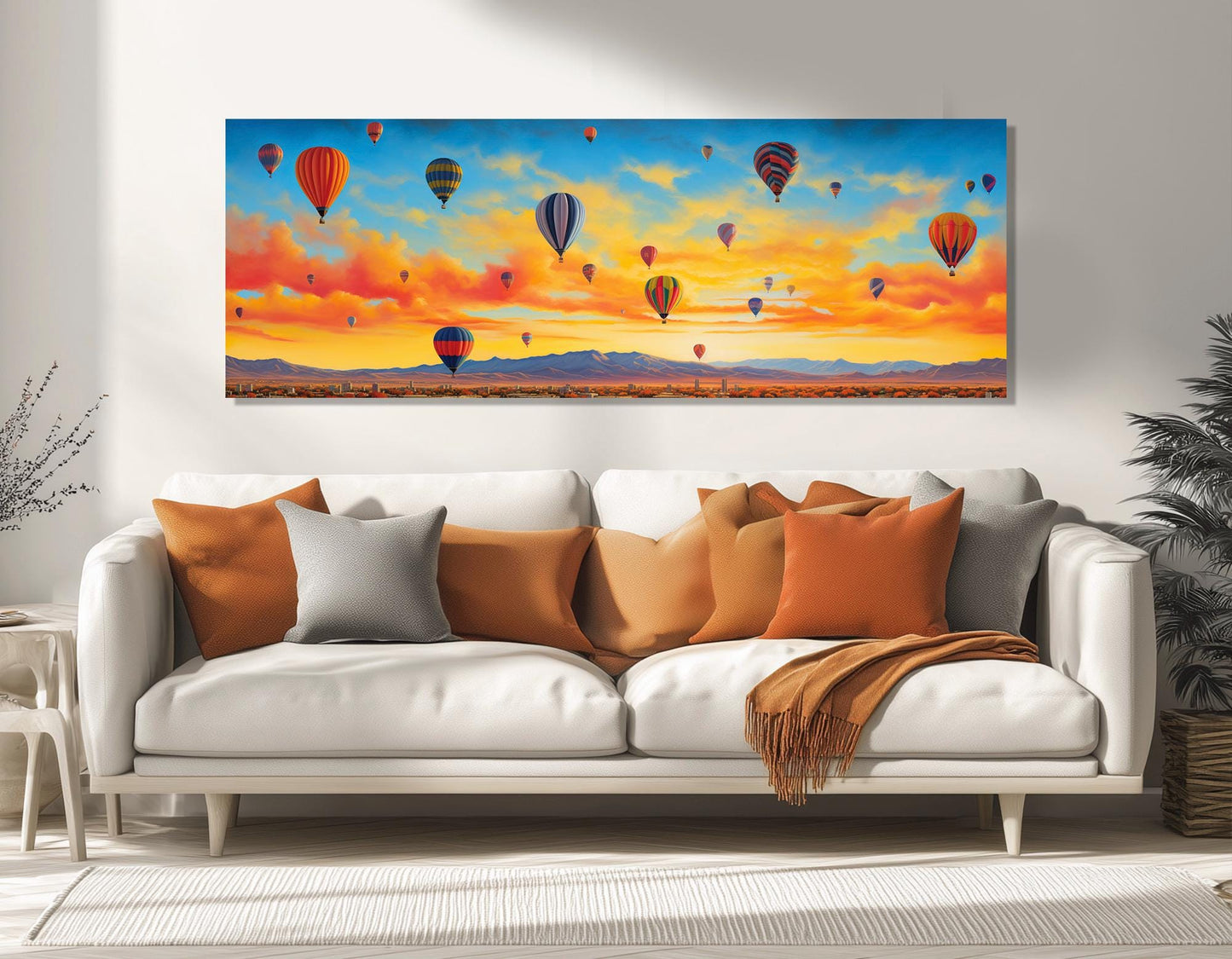 Albuquerque Wall Art – Balloon Festival Canvas Print | Framed & Ready to Hang