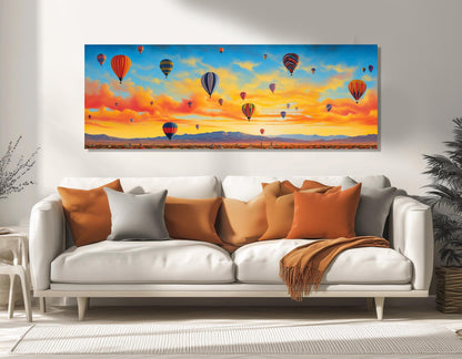 Albuquerque Wall Art – Balloon Festival Canvas Print | Framed & Ready to Hang