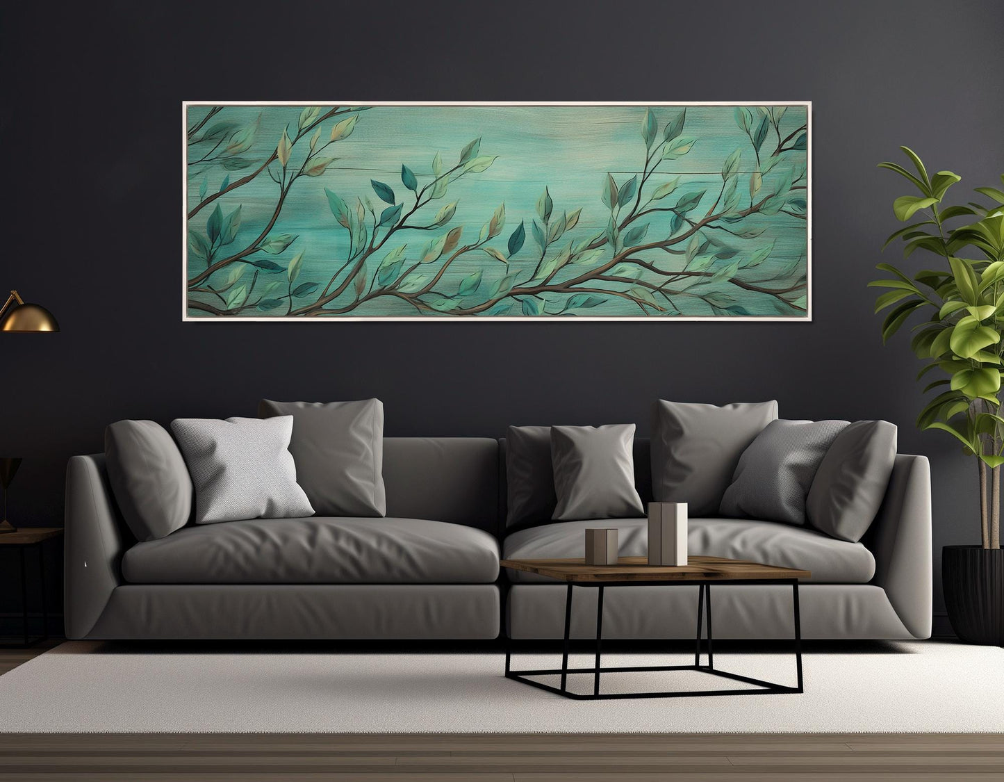 Spring Tree Canvas Print – Gallery Wrapped Cotton Canvas With Floating Frame