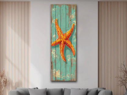 Rustic Wood Wall Art – Handcrafted Coastal Art | Wooden Wall Hanging | Beach House Decor