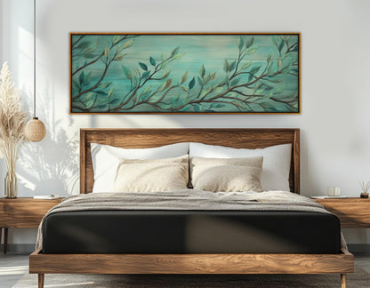 Spring Tree Canvas Print – Gallery Wrapped Cotton Canvas With Floating Frame