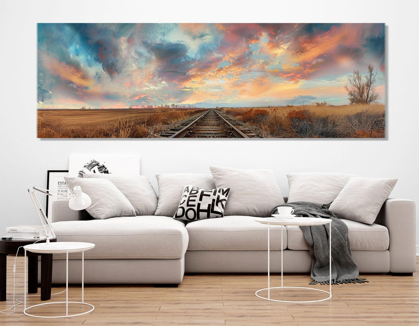 Scenic Railroad Canvas Print – Railway Wall Art | Framed & Ready to Hang