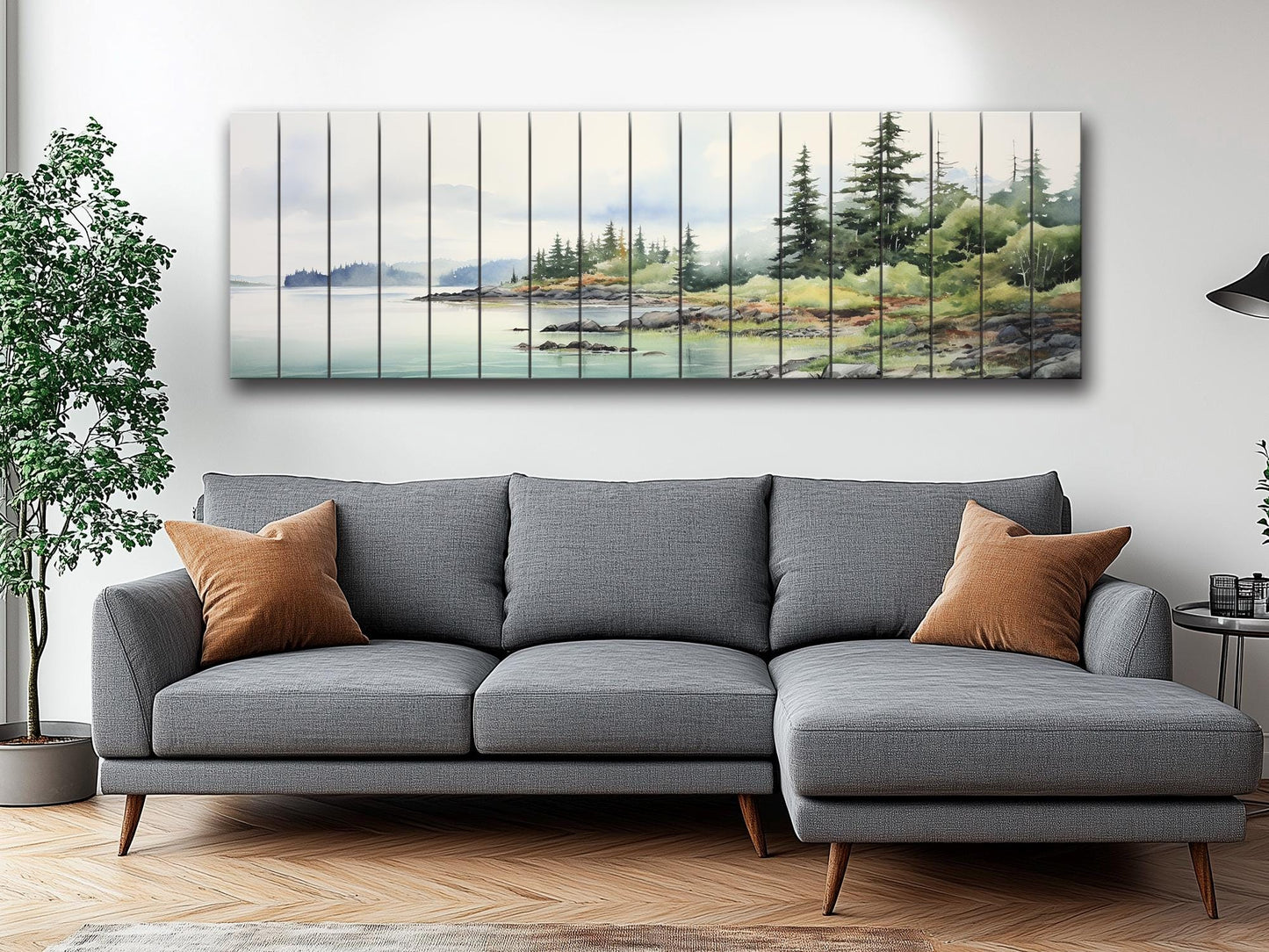 Isle Royale National Park Print on Natural Wood –  Michigan, United States Wall Art