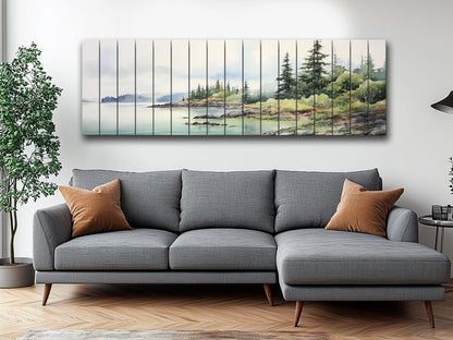 Isle Royale National Park Print on Natural Wood –  Michigan, United States Wall Art