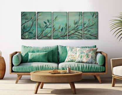 Spring Tree Canvas Print – Gallery Wrapped Cotton Canvas With Floating Frame