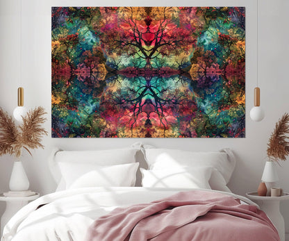 Abstract Trees Canvas Print – Framed Gallery Wrapped Art | Ready to Hang